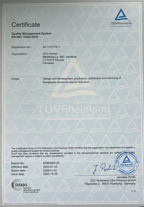Certificat ISO